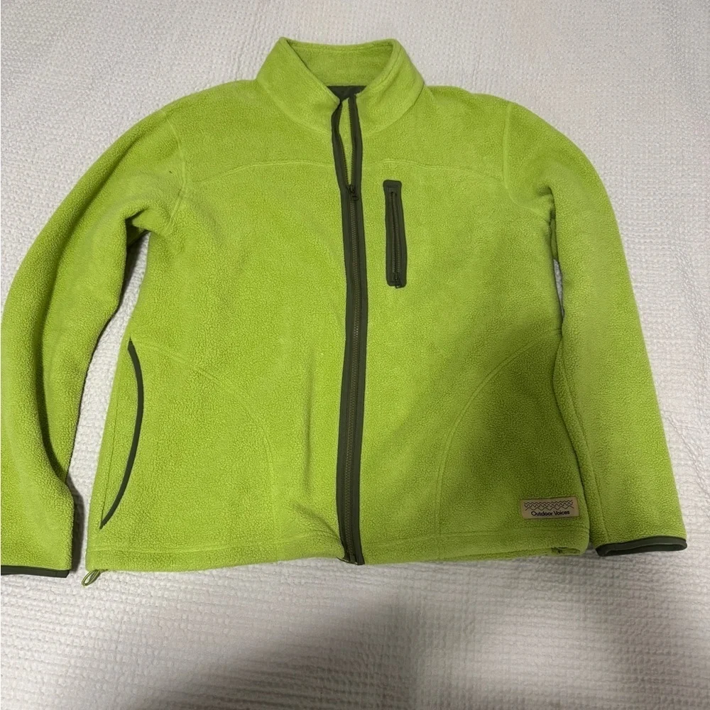 Outdoor Voices PrimoFleece Relaxed Full-Zip Jacket Size XL